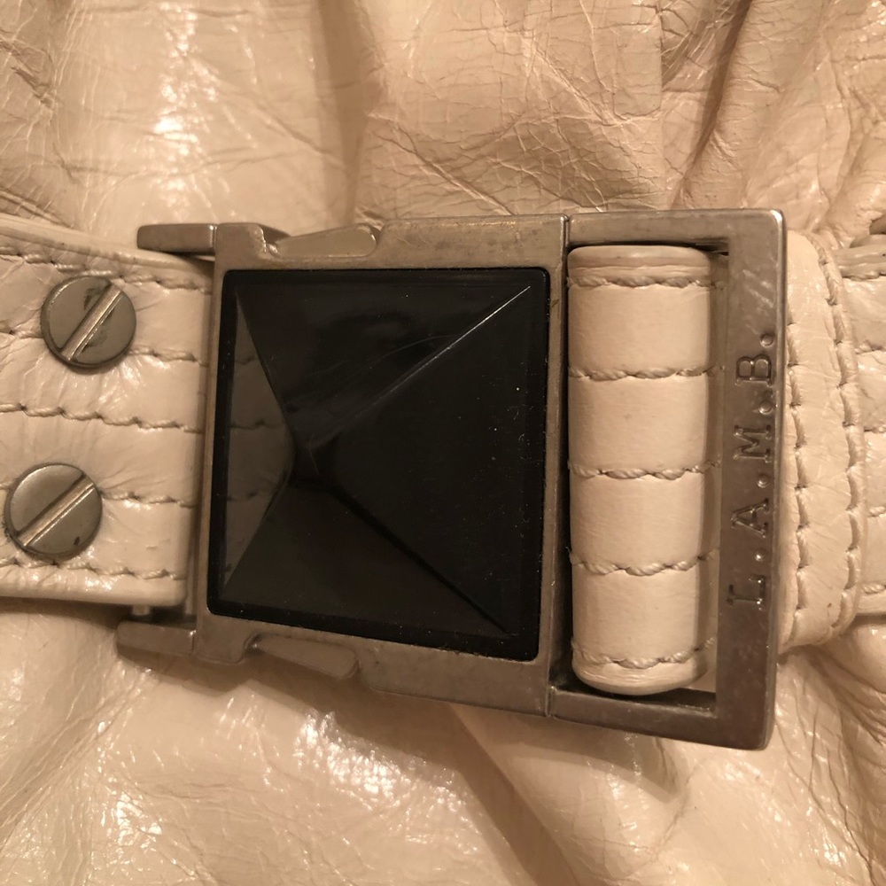 L.A.M.B. Ivory leather bag - Picture 3 of 6